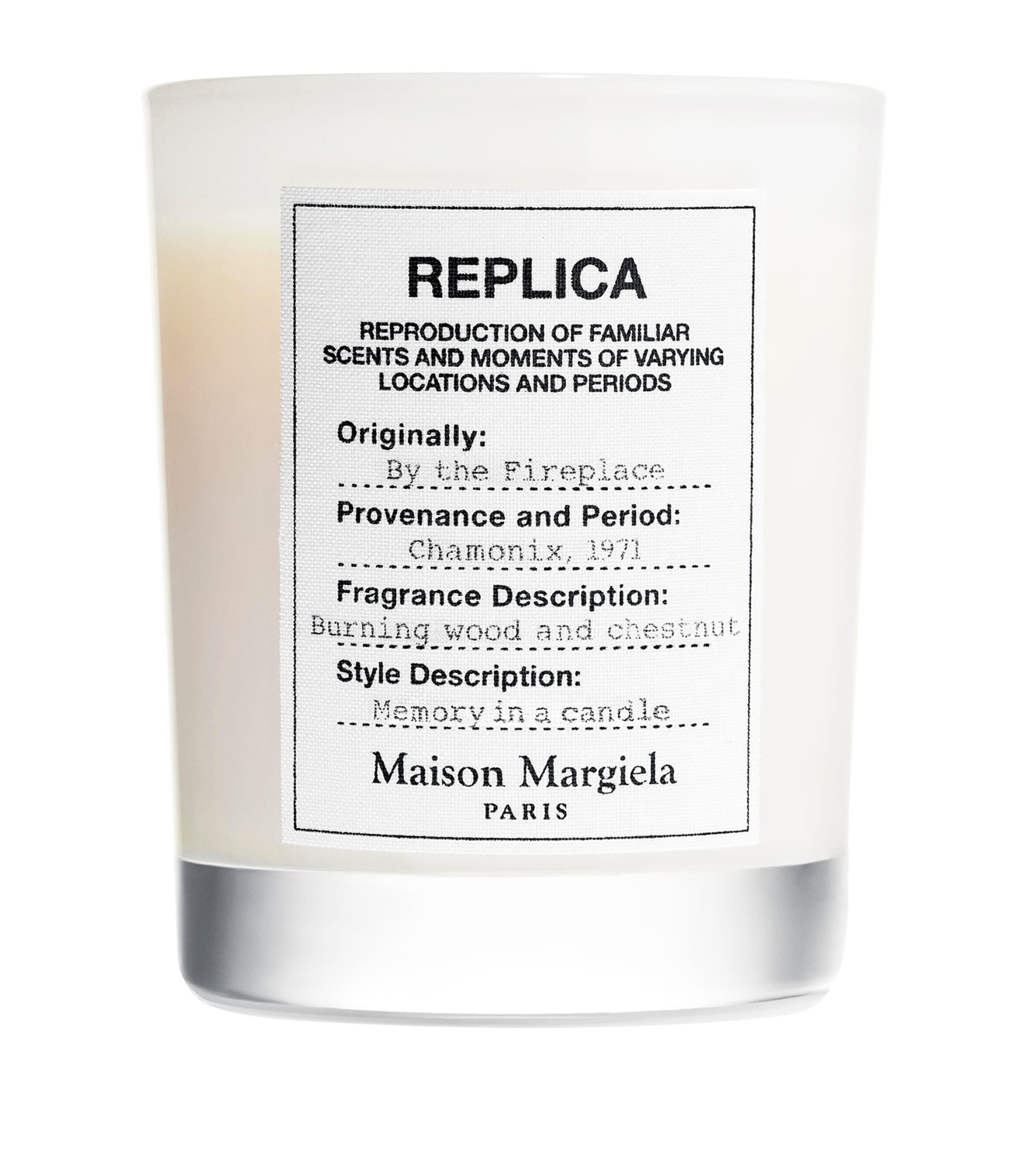 Maison Margiela By The Fireplace candle 185g, imported from the UK