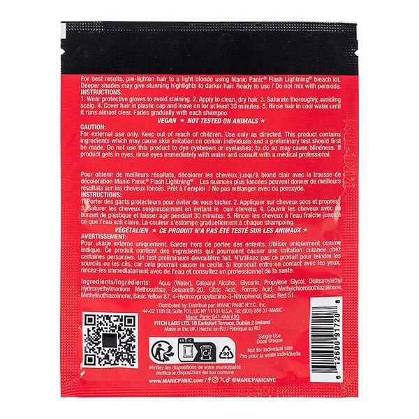 Manic Panic Pillarbox Red hair dye 50ml pouch, UK version