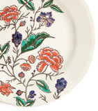 Hand-Painted Floral Dessert Plate 23cm