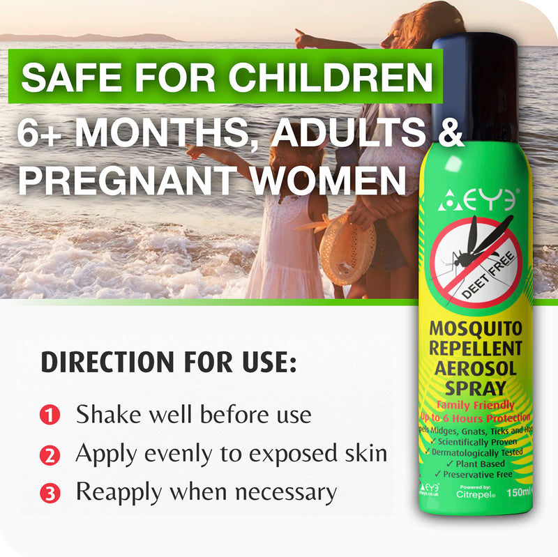THEYE insect repellent aerosol spray, imported from the UK