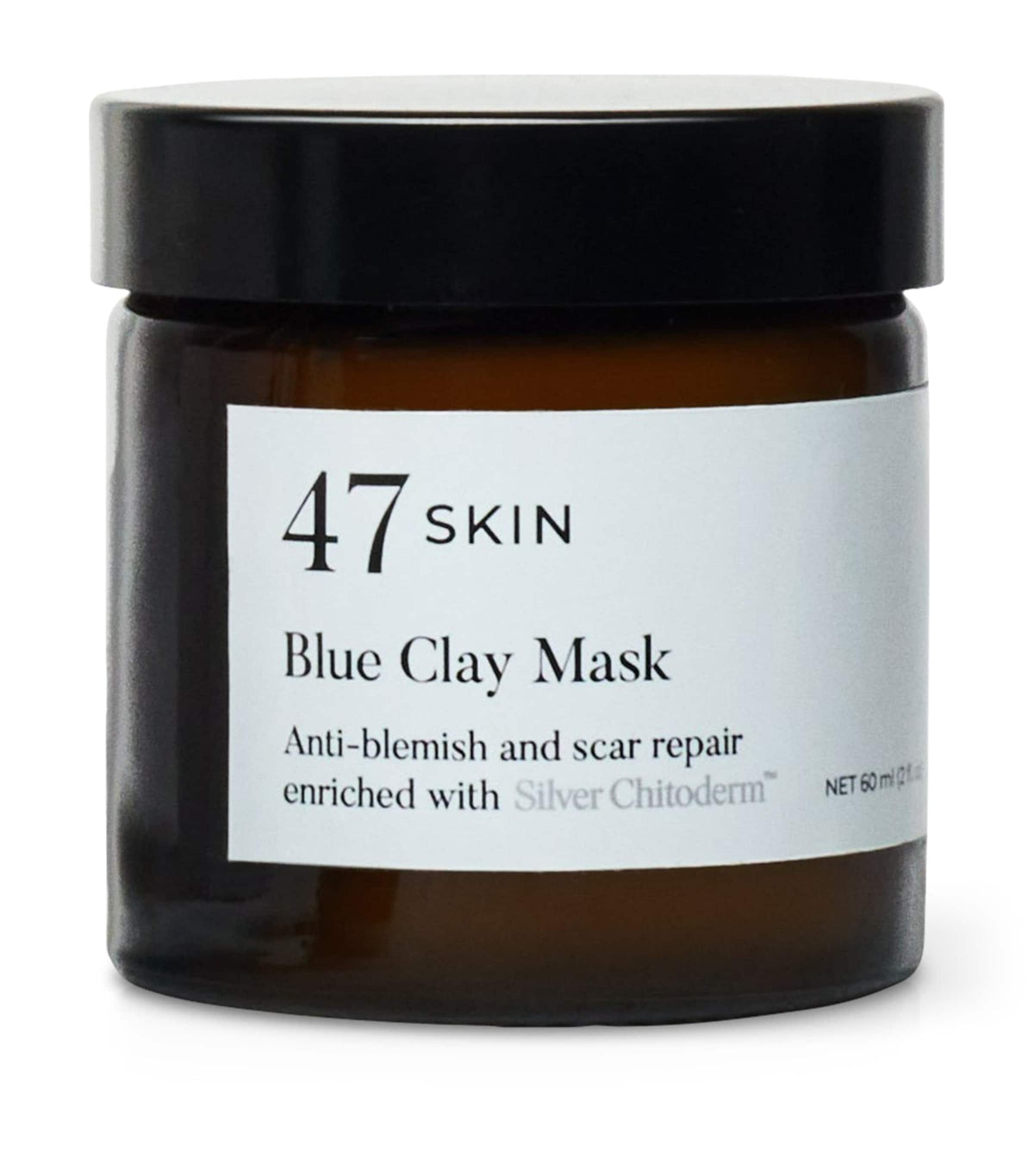 47 SKIN blue clay mask 60ml (British brand)