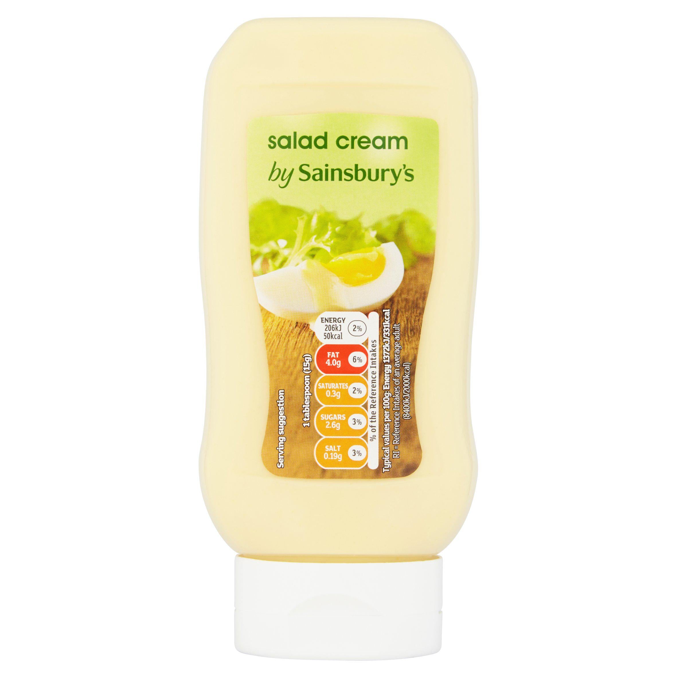 Sainsbury's Salad Cream 420g GOODS Sainsburys   