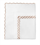 Pratesi cotton Super King flat sheet 300cm x 270cm, imported from the UK