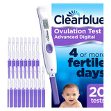 Clearblue Advanced Digital Ovulation Test Kit (OPK), 1 Digital Holder And 20 Tests GOODS Boots   