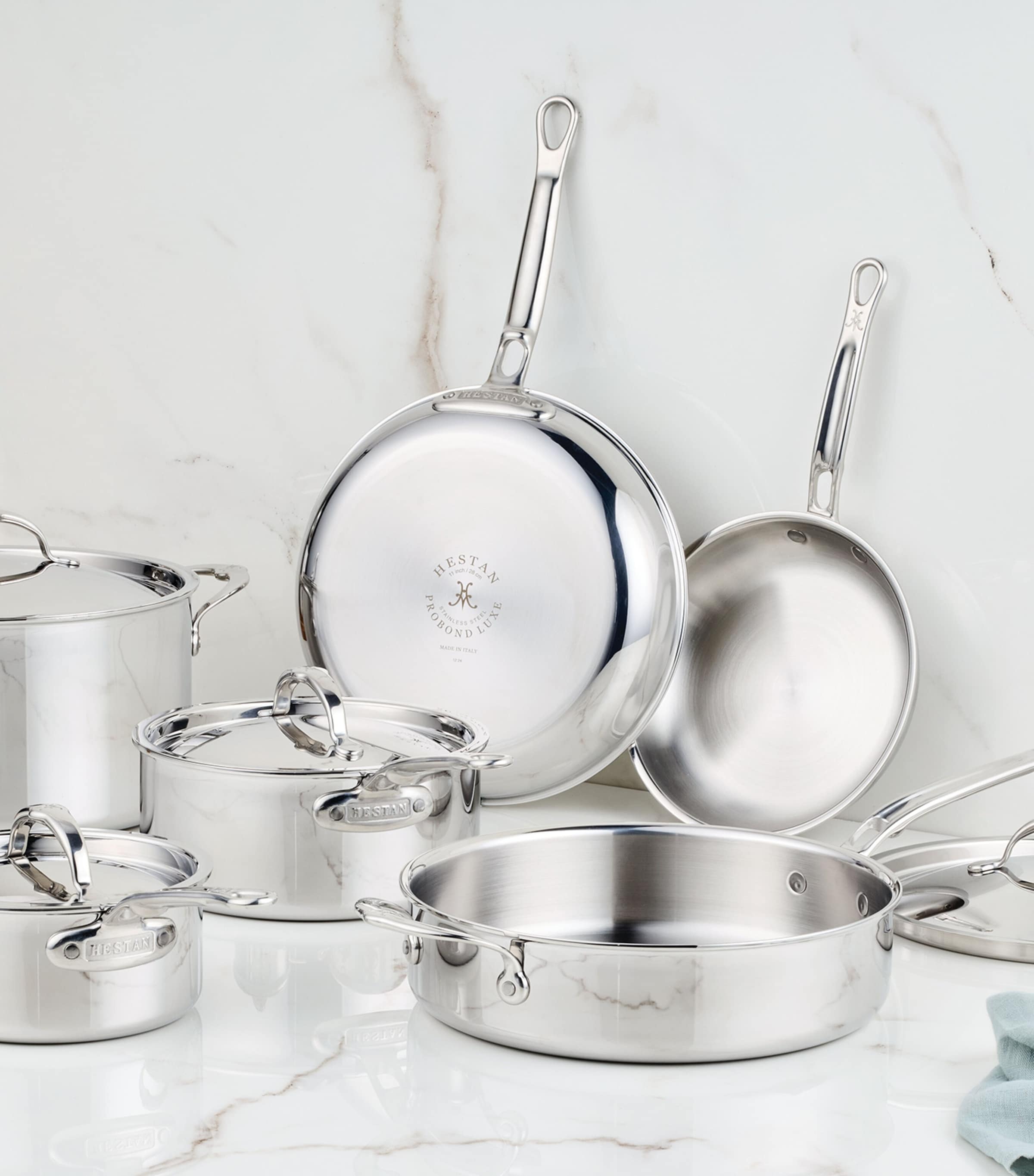 Hestan ProBond Luxe 10-piece cookware set, UK version
