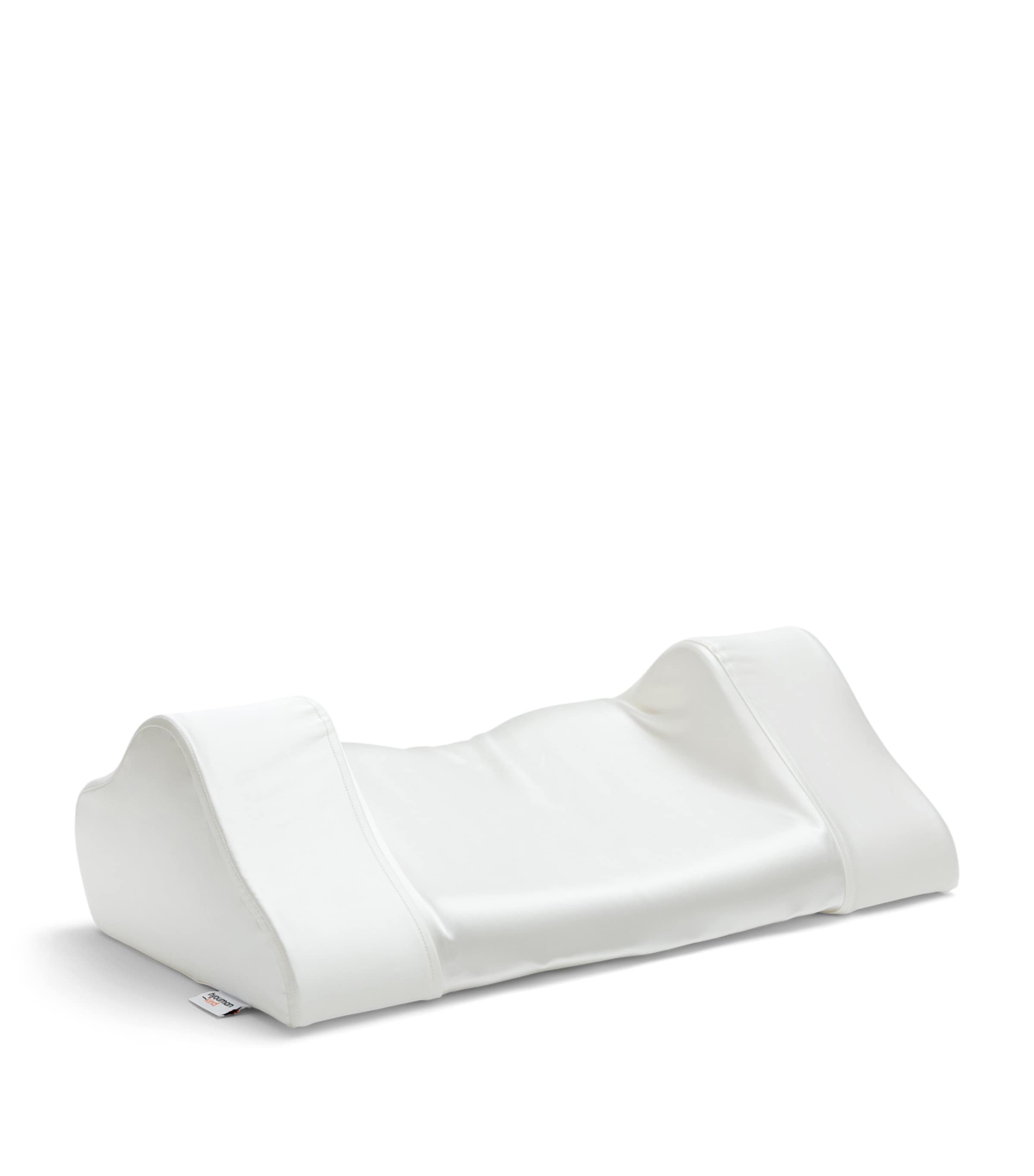 HYOUMANKIND Back Sleep Pillow with Silk Pillowcase 32cm x 57cm, UK version