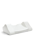 HYOUMANKIND Back Sleep Pillow with Silk Pillowcase 32cm x 57cm, UK version