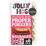 The Jolly Hog Proper Porker Sausages   400g