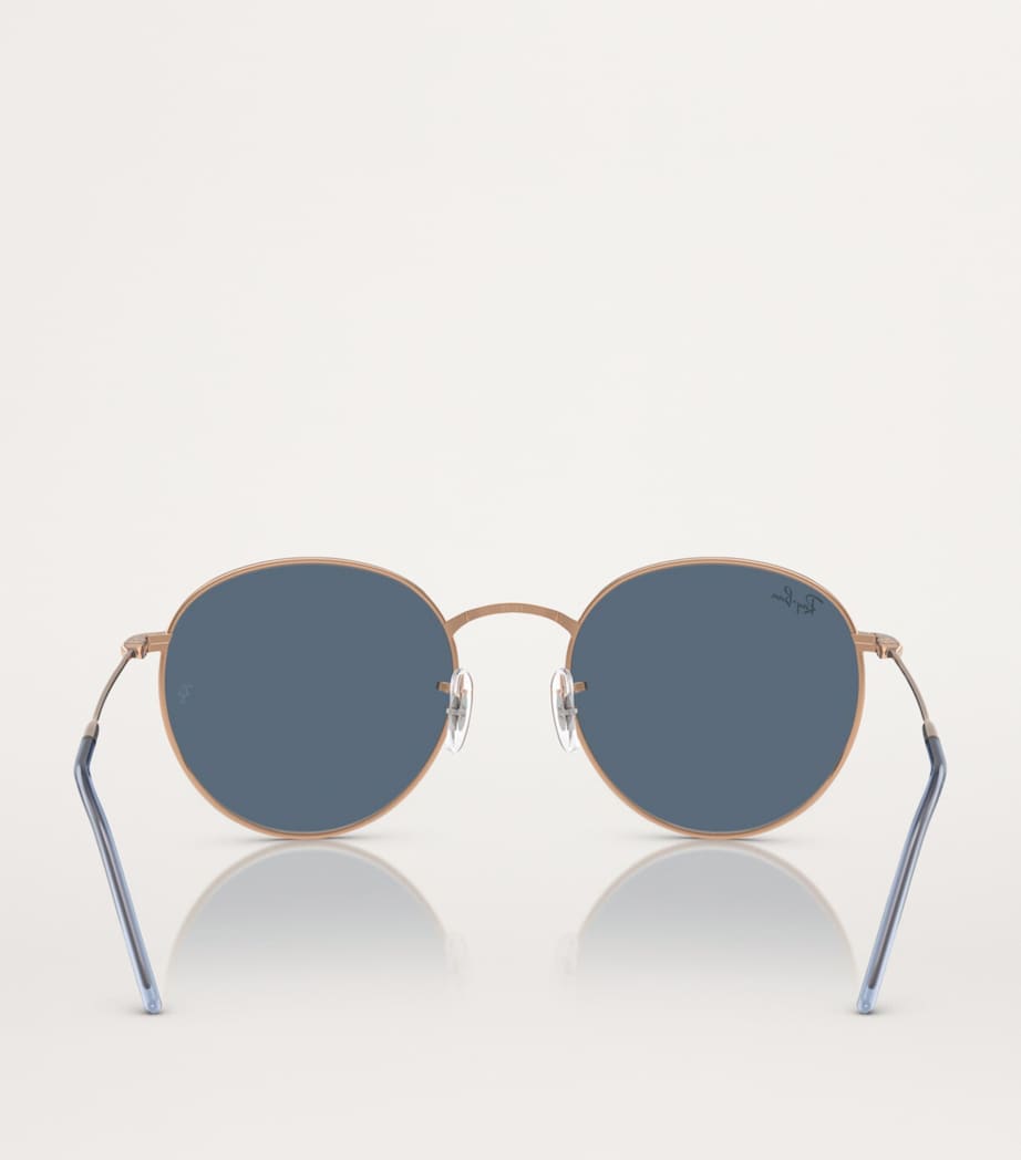 Ray-Ban Round Reverse sunglasses metal frame, imported from the UK
