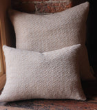 Araminta Campbell alpaca-blend fern cushion 45cm x 45cm - British product