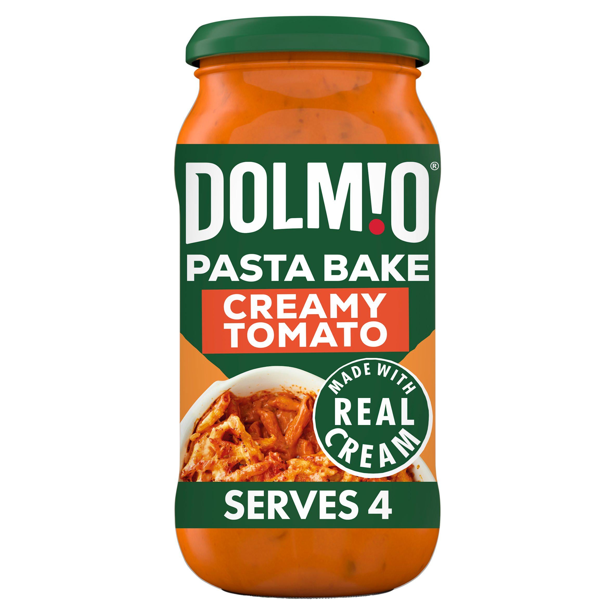 Dolmio Pasta Bake Sauce Creamy Tomato 450g Italian Sainsburys   