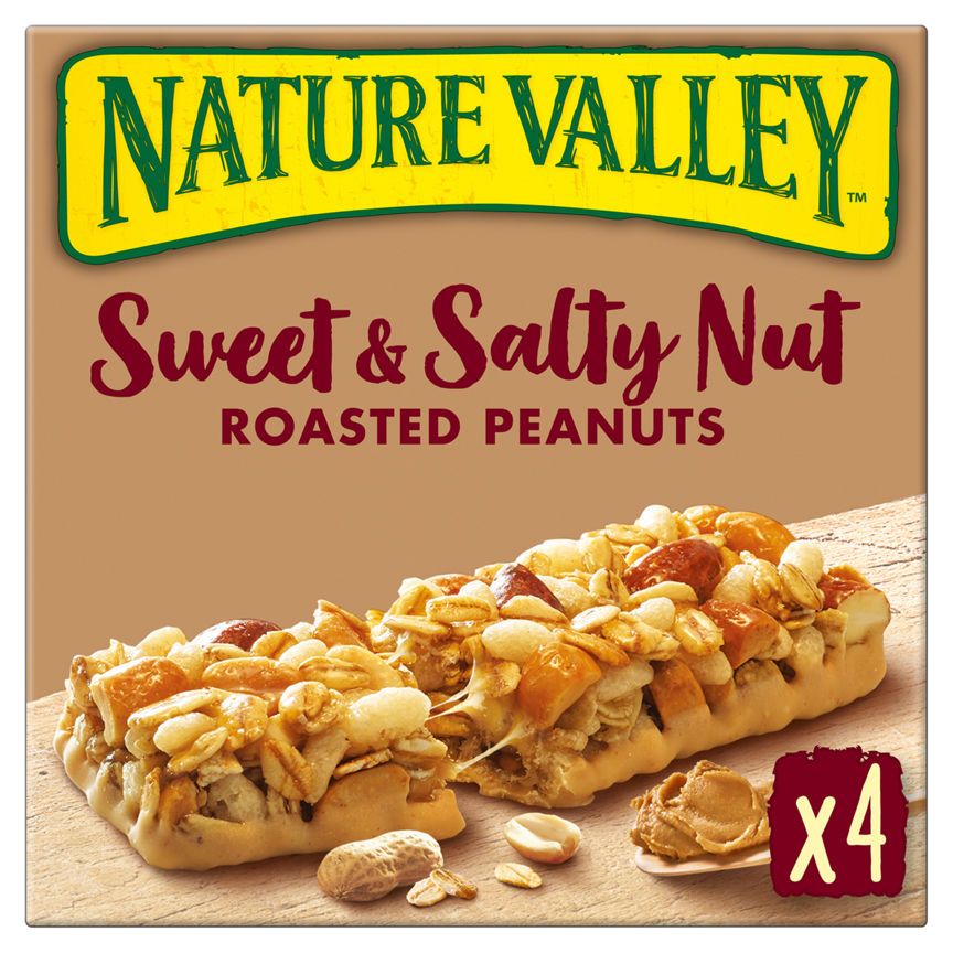 Nature Valley Nature Valley Sweet & Salty Nut Roasted Peanuts Bars Cereals ASDA   