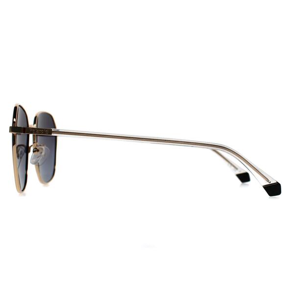 Polaroid gold polarized women's sunglasses (British brand)