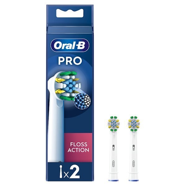 Oral-B Pro Floss Action Toothbrush Heads, 2 Counts