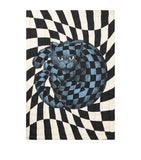 Fornasetti Silk Plaid High Fidelity Throw 140cm x 200cm - British product