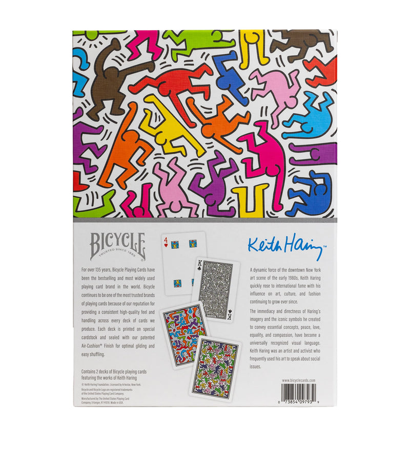 BICYCLE Keith Haring playing cards - British product