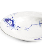 Royal Copenhagen Blue Fluted Mega deep plate 21cm, imported from the UK