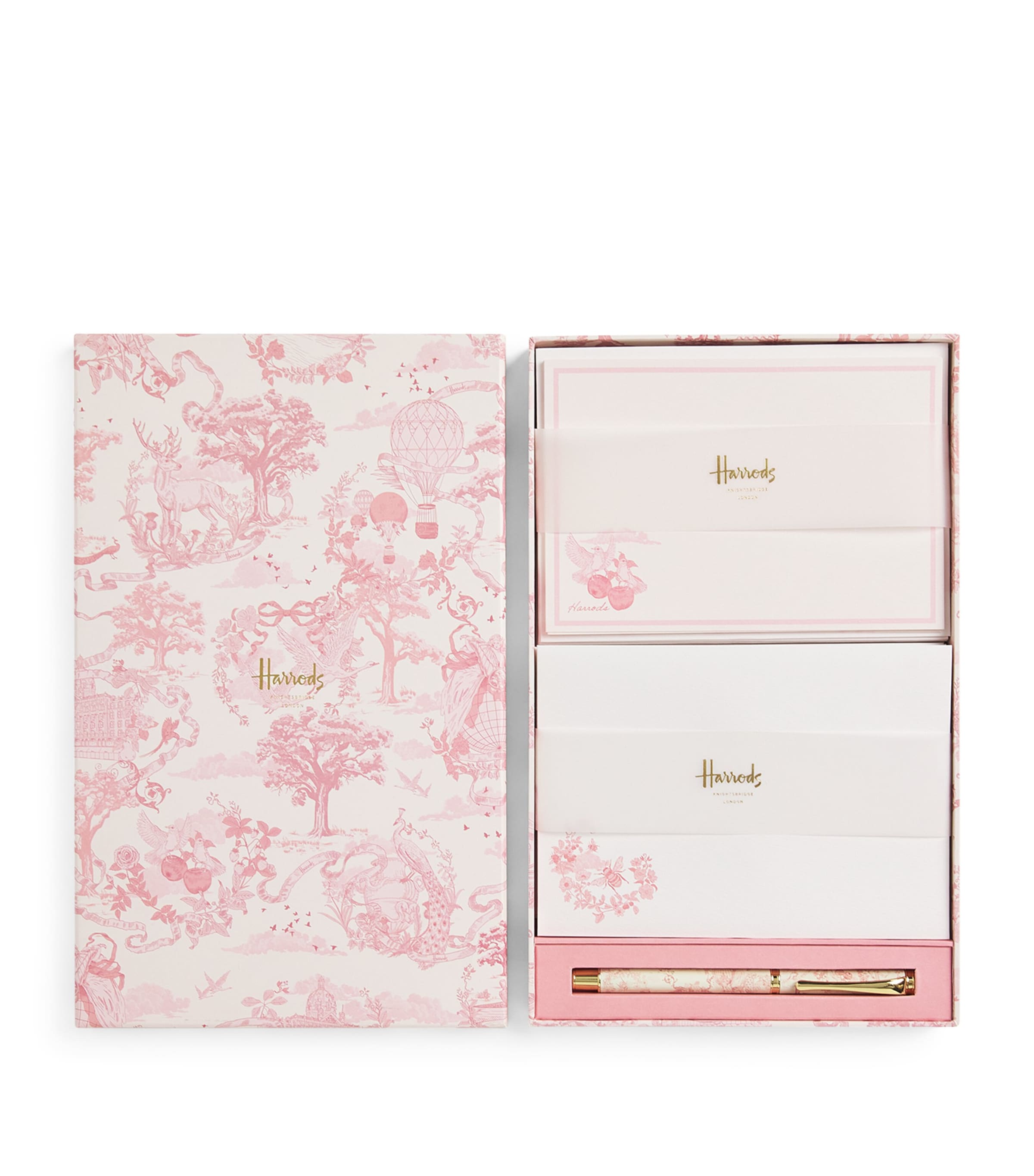 Harrods Toile Letter Writing Set, UK version