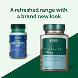 Holland & Barrett Pure Cod Liver Oil 1000mg 240 Capsules Omega 3 Supplements & Fish Oils Holland&Barrett