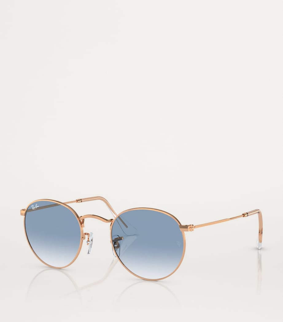 Ray-Ban Round Metal Sunglasses RB3447 (British brand)