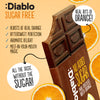 Diablo no added sugar dark chocolate orange bar 75g, UK version