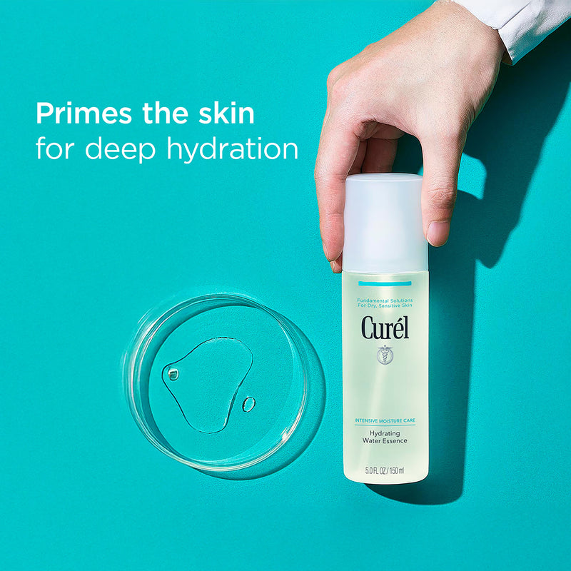 Curél Hydrating Water Essence 150ml for sensitive skin, imported from the UK