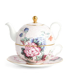 Wedgwood Cuckoo Tea For One teapot set (British brand)