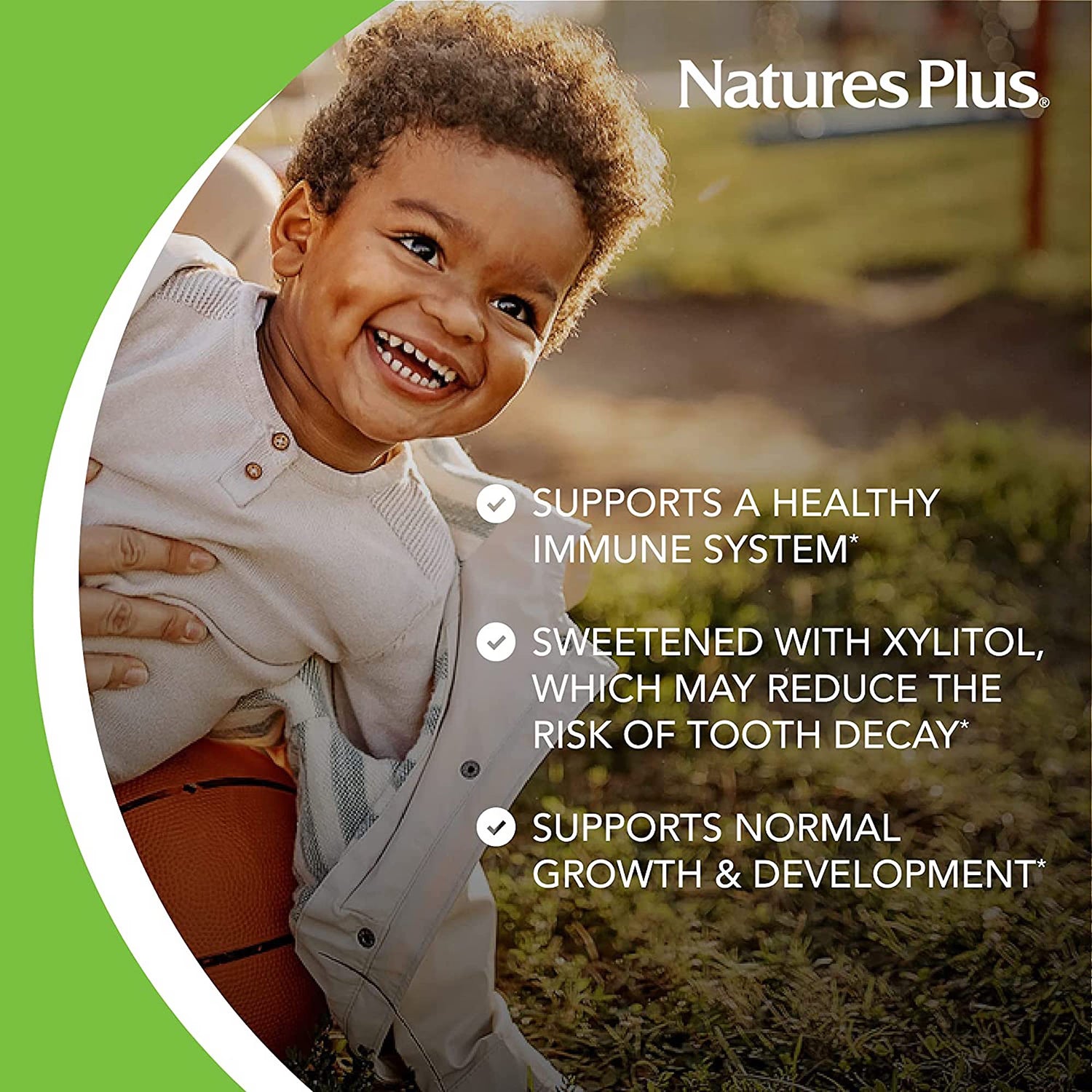 NaturesPlus Animal Parade GOLD children's liquid multivitamin 480ml - British product