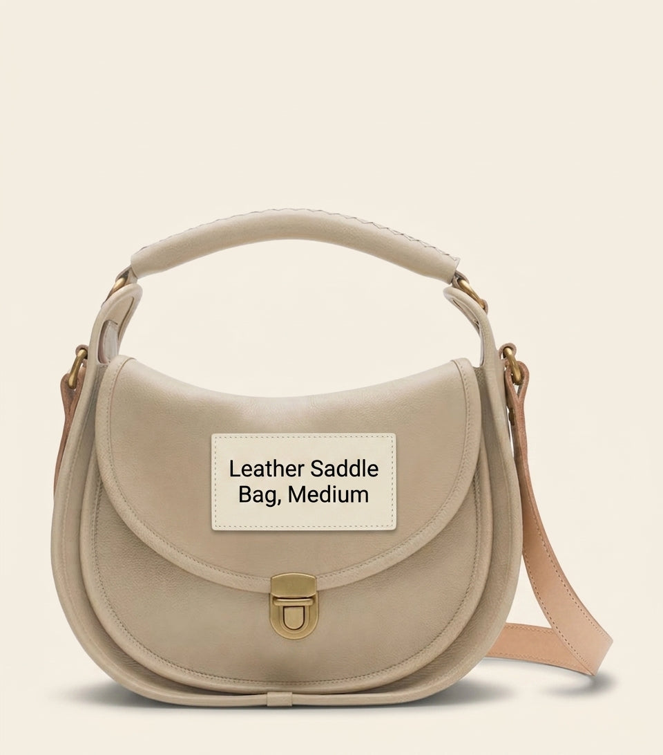 Burberry small calf leather B Clip messenger bag (British brand)