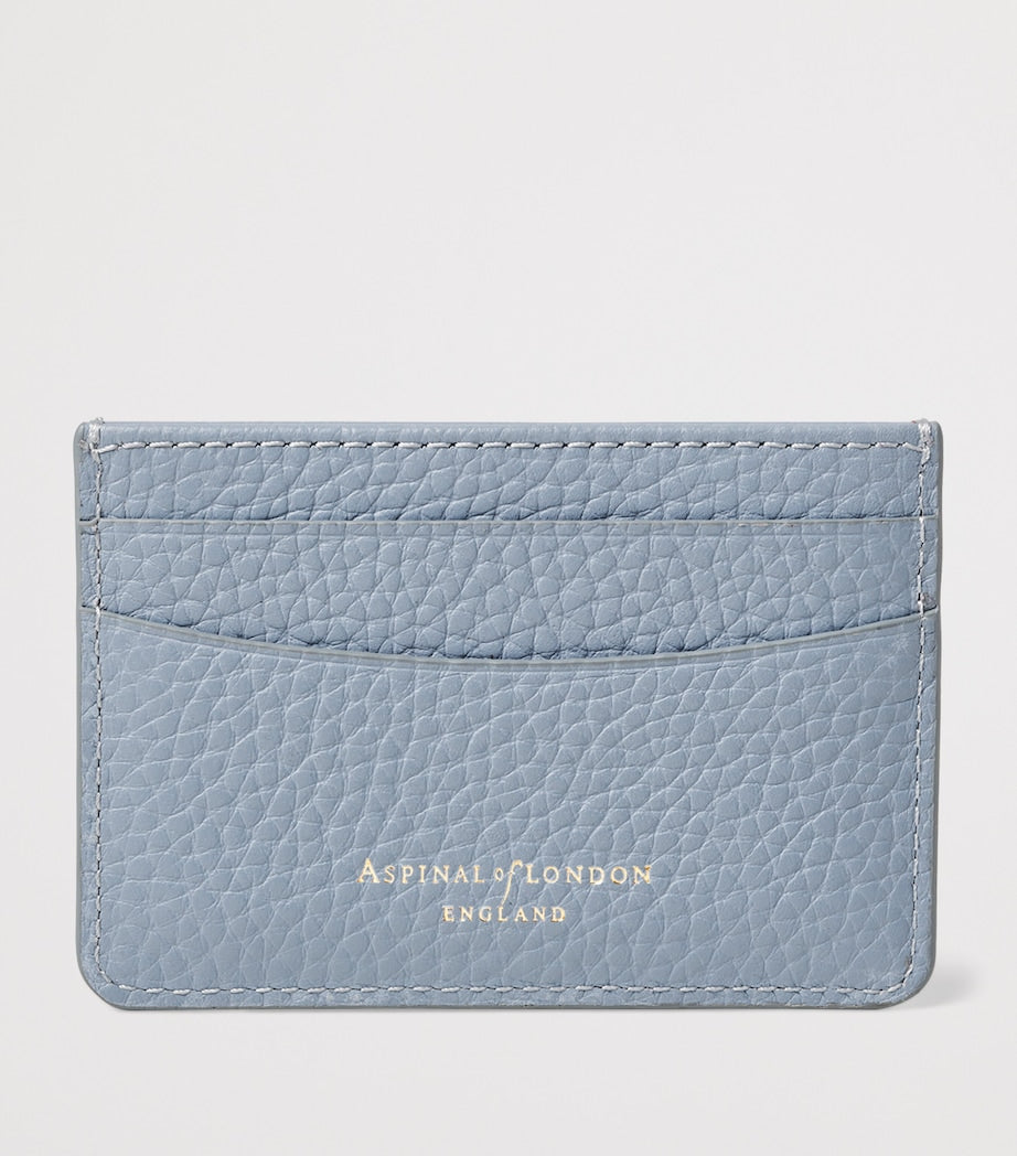 Aspinal of London leather logo card holder, imported from the UK