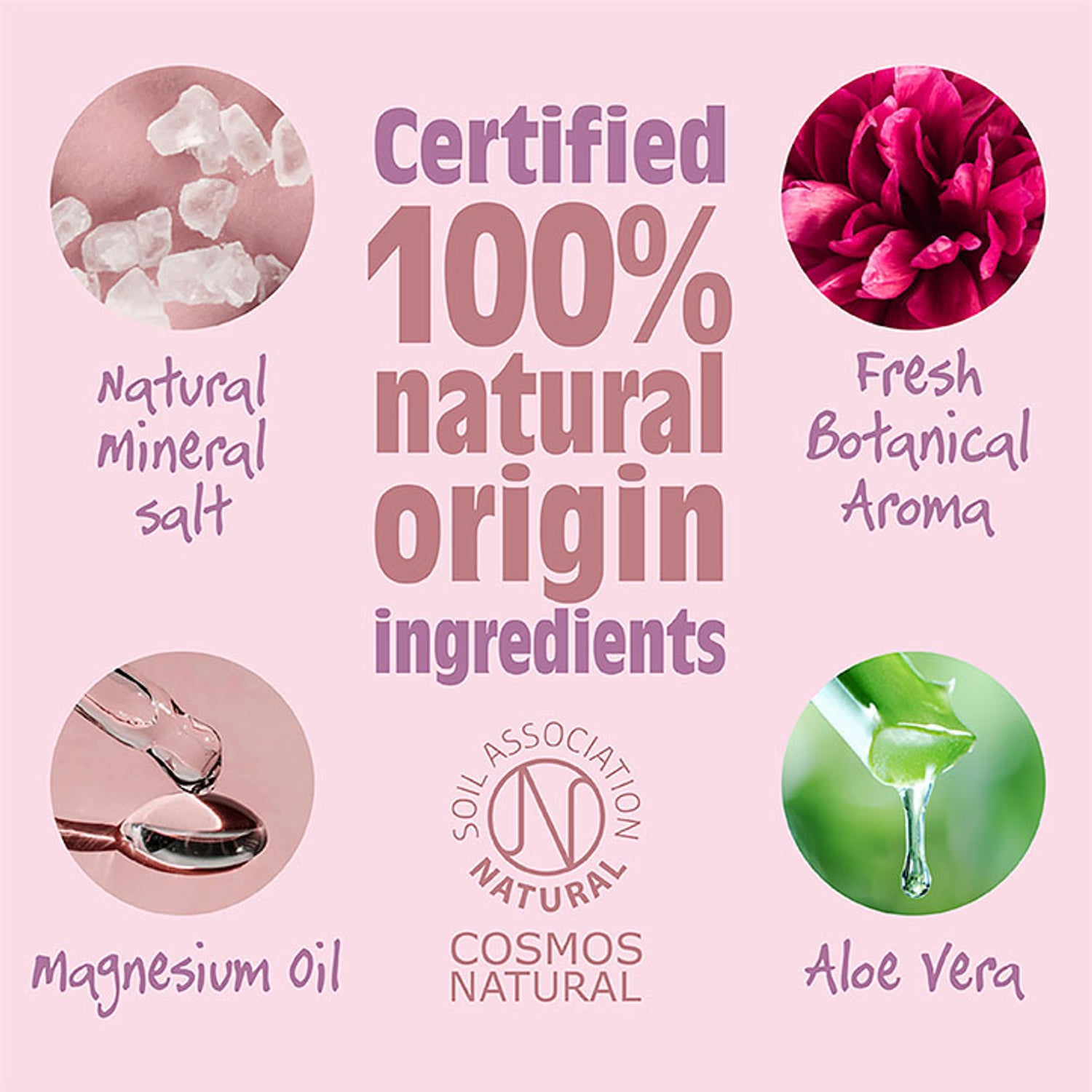 Salt of the Earth Peony Blossom natural deodorant spray 100ml (British brand)