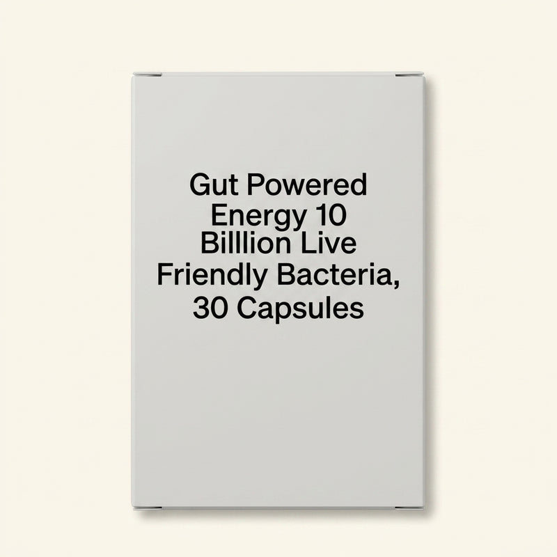 Holland & Barrett Gut Powered Immune Support 30 Capsules - Energy
