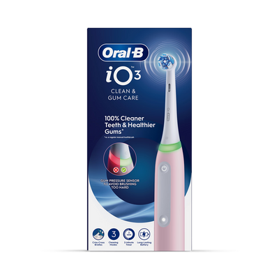 Holland & Barrett Oral-B iO 3 Pink Electric Toothbrush- Buy online at McGrocer