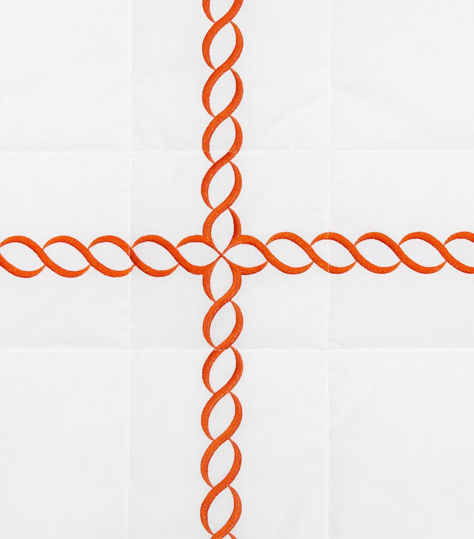 Pratesi Treccia super king bedspread, imported from the UK