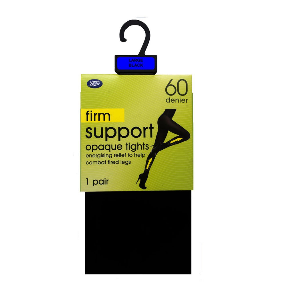 Firm Support Tights 60D Black L