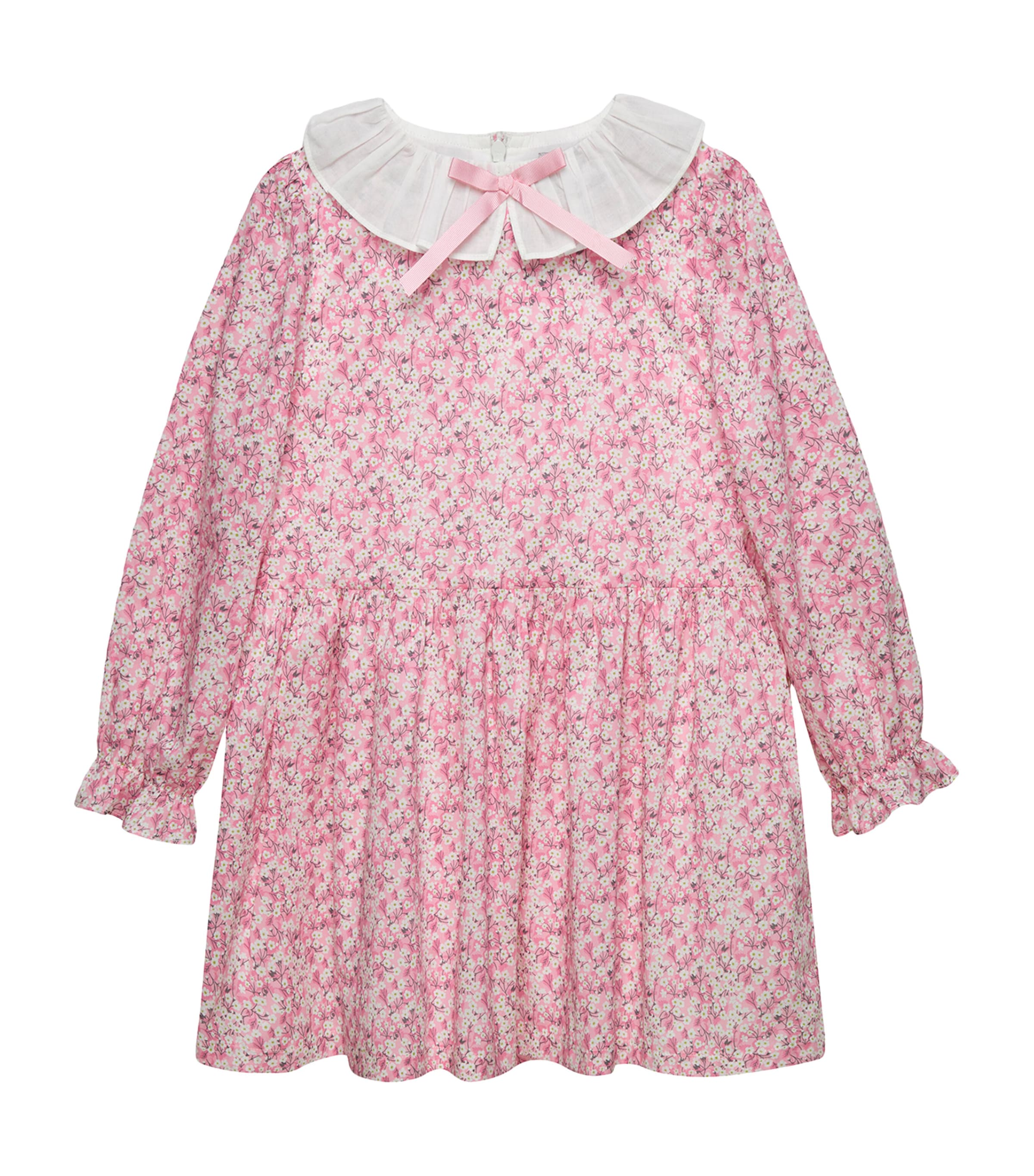 Trotters cotton liberty print dress for girls 6-11 years (British brand)