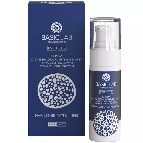 BasicLab Serum with Trehalose Peptide 10% 30ml - British product