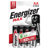 Energizer Max AA Alkaline Batteries x4 tableware Sainsburys   