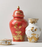 Ginori 1735 porcelain Ming vase 3.2L, UK version