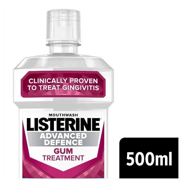 Listerine Advanced Defence Gum Treatment Mouthwash 500ml