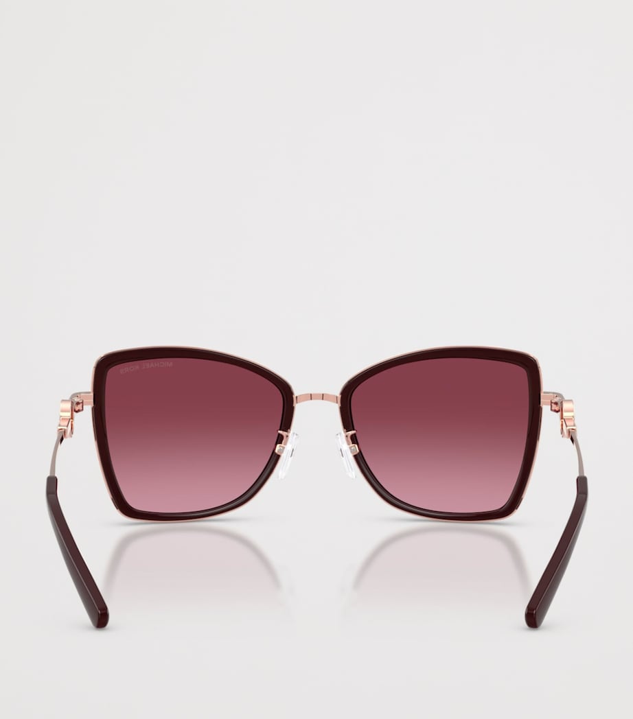 Michael Kors Corsica Schmetterlingssonnenbrille, importiert aus dem Vereinigten Königreich
