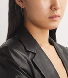 Suzanne Kalan Classic Sparkler earrings in white gold with diamonds (British brand)