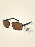 Prada PS B52S Men's Irregular Sunglasses, Matte Black/Copper