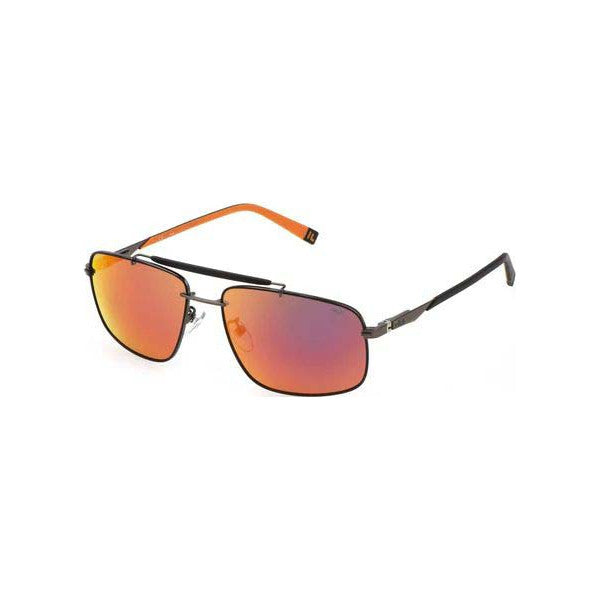 Fila SFI210V 61 black metal frame sunglasses, imported from the UK