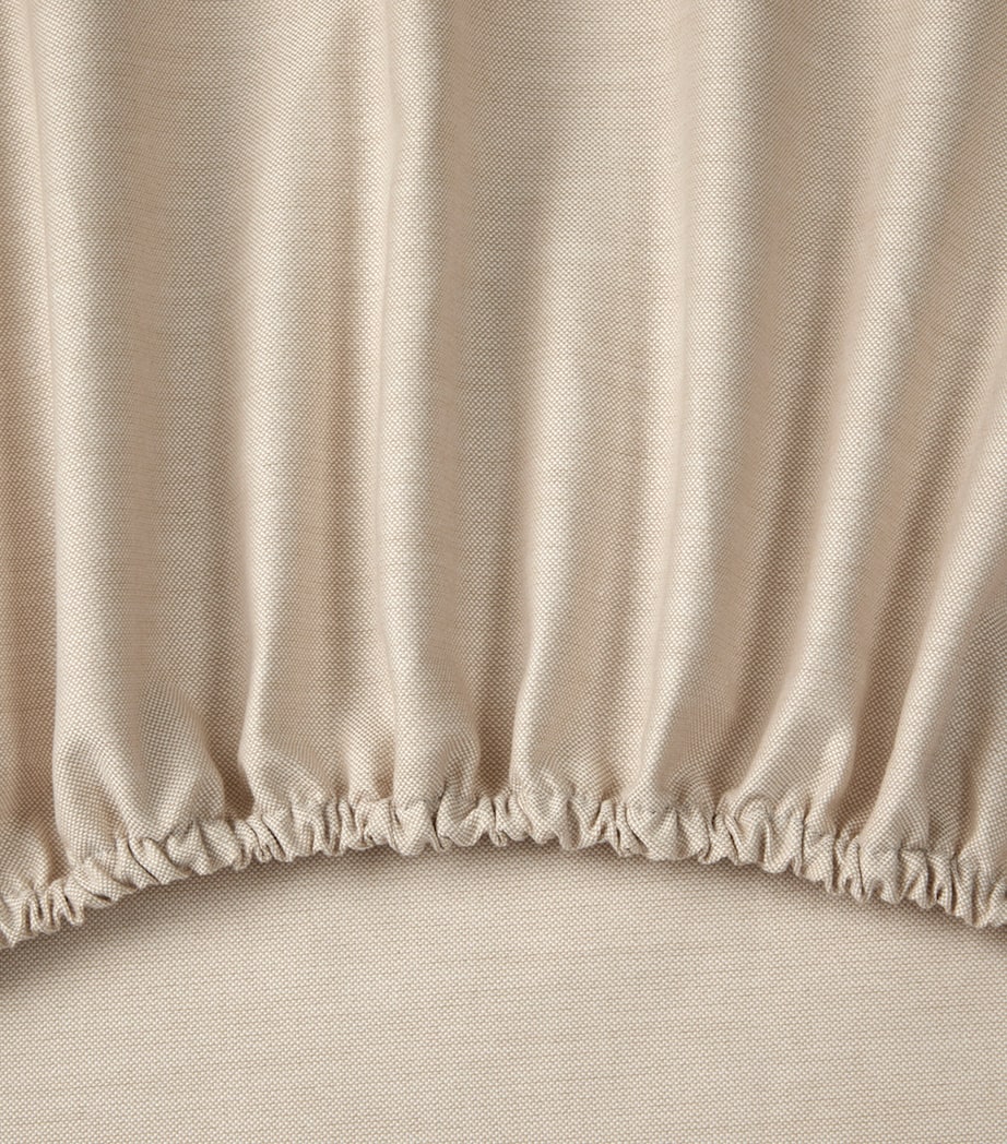 Ralph Lauren Home Oxford double fitted sheet 140cm x 200cm (British brand)