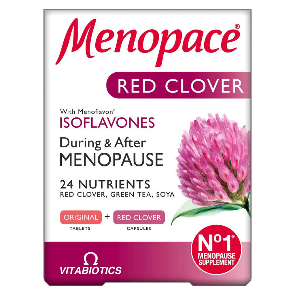 Menopace Plus Red Clover Tablets & Capsules