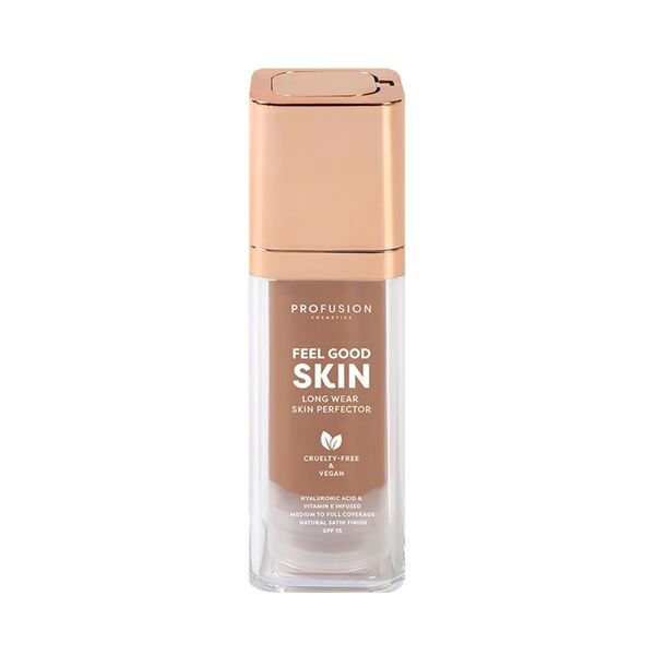 Profusion Cosmetics Longwear Skin Perfector Foundation Deep 500, imported from the UK