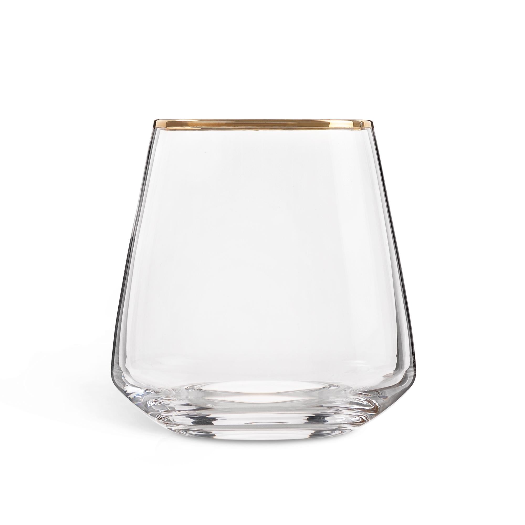 Habitat Gold Rim Tumbler GOODS Sainsburys   