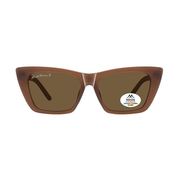 Montana MP64 Brown Polarised women sunglasses, imported from the UK
