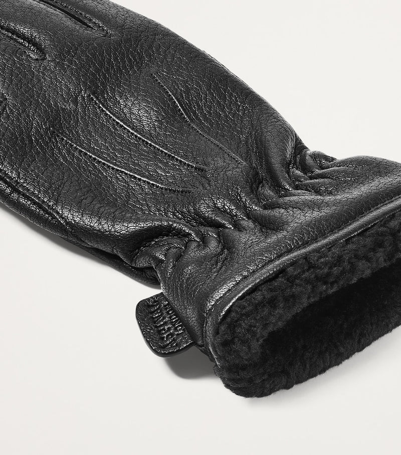 Aspinal Of London men's deerskin gloves medium, imported from the UK